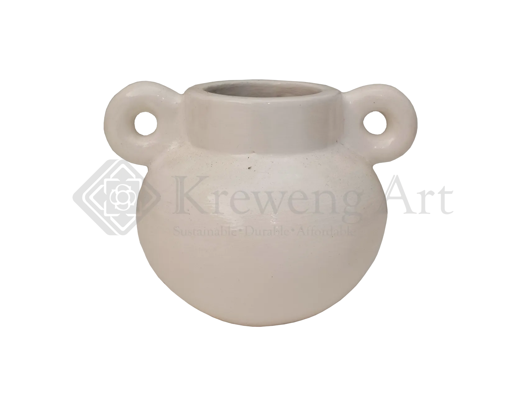 Terracotta Pots White Color